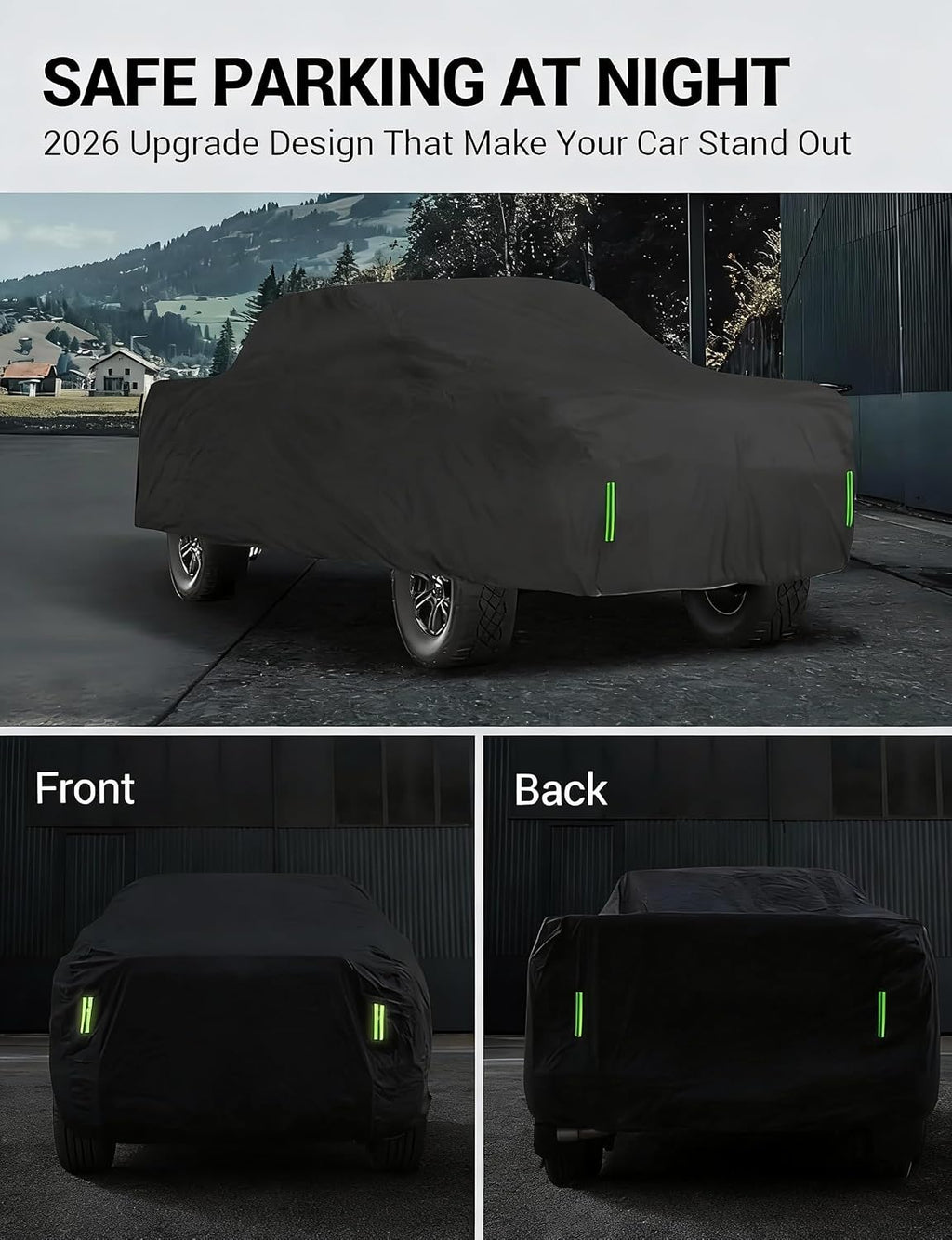 proadsy custom fit car cover for 2022-2026 rivian, package contents