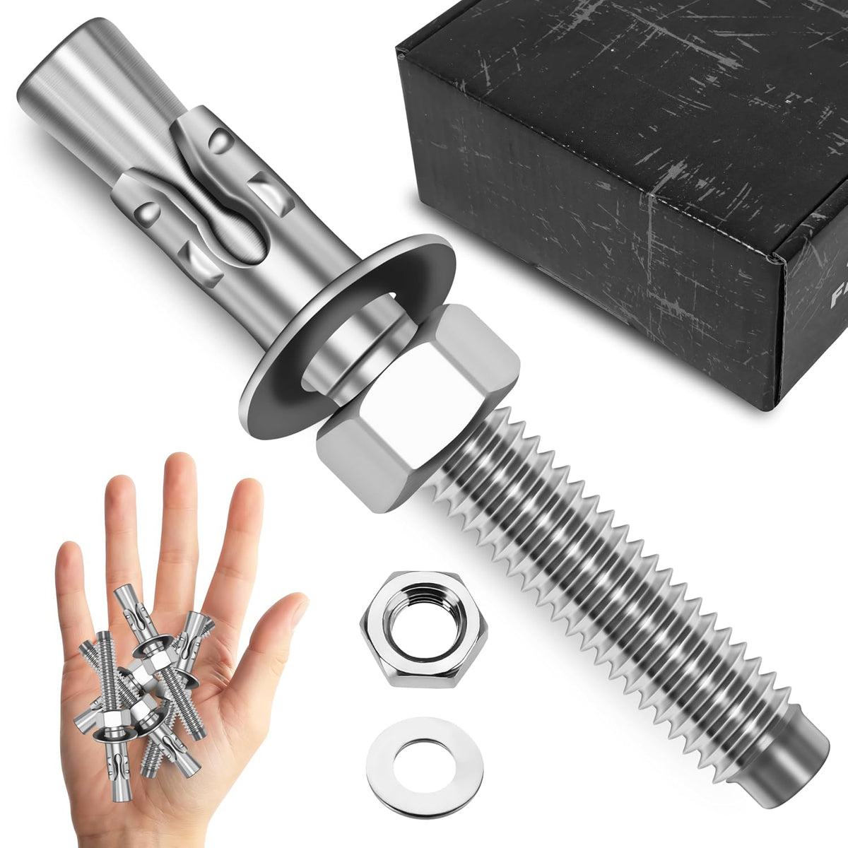 mywish (25-pack) 1/2" x 3-3/4" 304 stainless steel, main product view