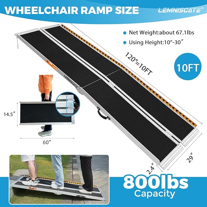 LEMNISCATE 10FT Wheelchair Ramp - Image 2