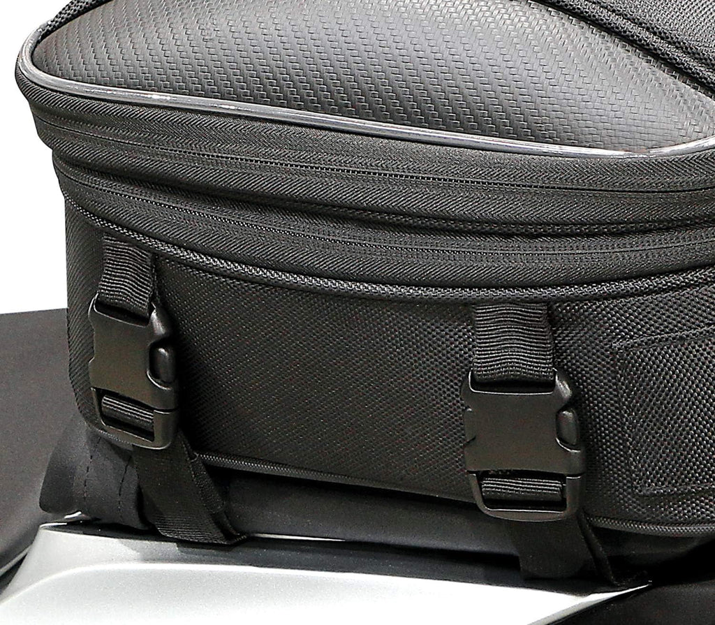 Nelson Rigg CL-1060-S2 Black Commuter Sport Motorcycle Tail Bag