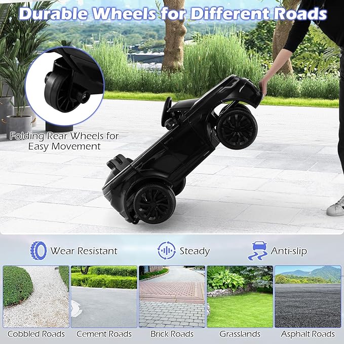 Costzon 12V Kids Ride On Car, Licensed Land Rover Electric Vehicle w/Remote - Image 5