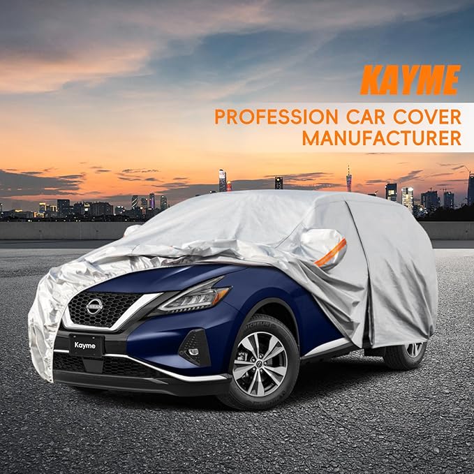 Kayme 6 Layers SUV Car Cover Custom Fit - Image 7