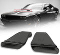 Kojem Hood Scoop Vent Pair Compatible With 2008-2014 Dodge Challenger R/T SRT Replacement For 55399338AB 55399339AB Left & Right