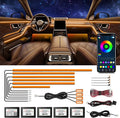 WEBUPAR Acrylic Interior Car Lights, Car Accessories 14 in 1 Car LED Strip by WEBUPAR