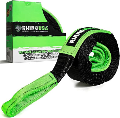 Rhino USA Recovery Tow Strap