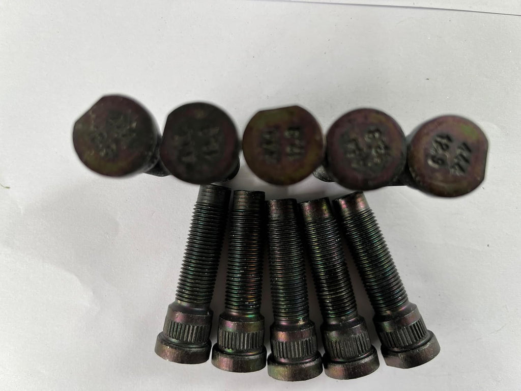 10PCS Grade 12.9 1/2-20 Serrated Wheel Stud 610-444 0.628 in. Knurl, 53mm Length Replacement for 2002-2010 Ford Explorer Mercury Mountaineer Rear