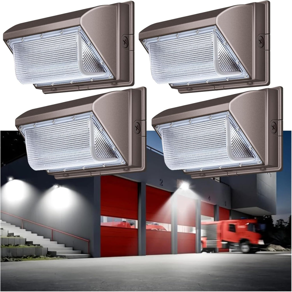120W LED Wall Pack, 15840 Lumen Super Bright Outdoor Wallpack Lights, 5000K