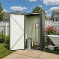 patiowell 22 cuft storage shed, metal vertical storage, main product view