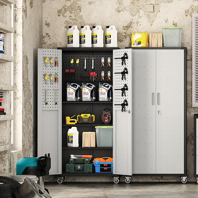 Metal Garage Storage Cabinet - Image 7