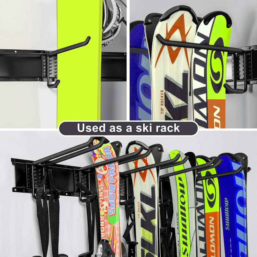TORACK Garage Tools Storage Rack with Wall Mount Overhead shelves