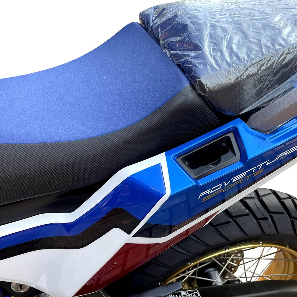 Resin Bike Motorcycle 3D Stickers Compatible with Honda CRF 1100 L Africa Twin Adventure Sports 2021. Tank Side Protections from Impact and Scratches. Pair of Resin Stickers - Made in Italy