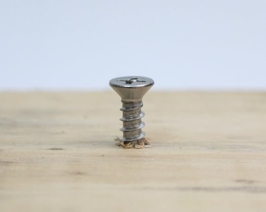 Bolt Dropper No. 6 x 5/8" Stainless Steel Flat Head Phillips Wood Screw - Image 5