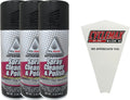 Cyclemax Three Pack compatible with Honda Spray Cleaner & Polish 08732-SCP00 Contains Three 12oz Cans and a Funnel