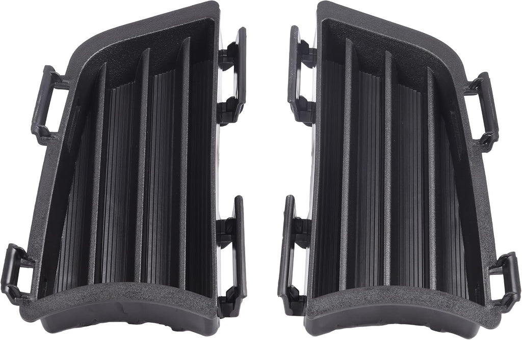 Front Bumper Lower Fog Light Cover Outer Grille Compatible with 2005-2008 Pontiac Vibe Replaces 88974247 88974246 (Left and Right)