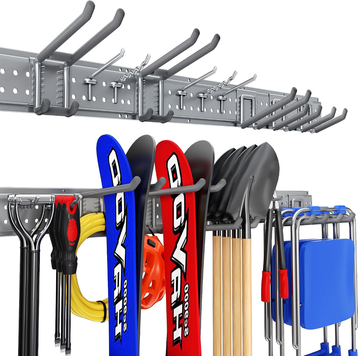 garage tool organizer wall mount 49.5 inches with, main product view