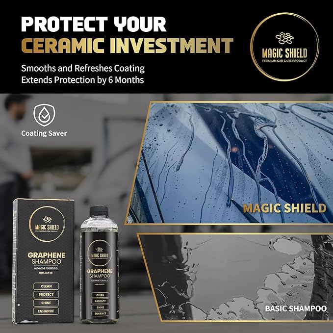 Graphene Shampoo – pH Neutral Car Wash | Advanced Hydrophobic & SiO2 Protection - Image 4