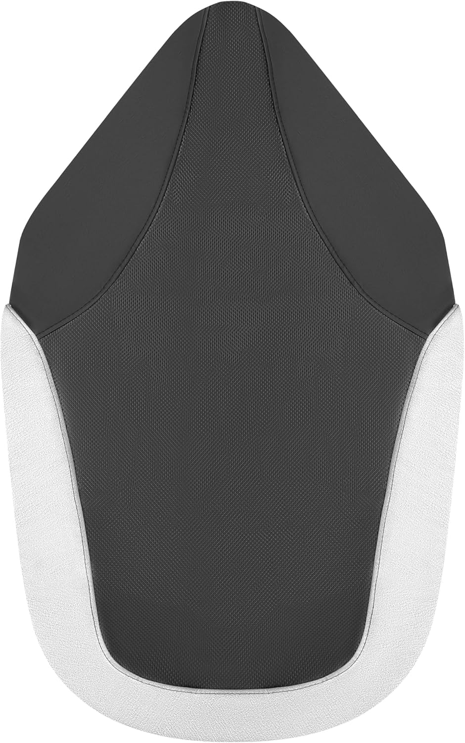 ALMULOO Seat Cover Compatible with 2001-2005 Yamaha Raptor 660R 660 SE Black and Silvery Plastic