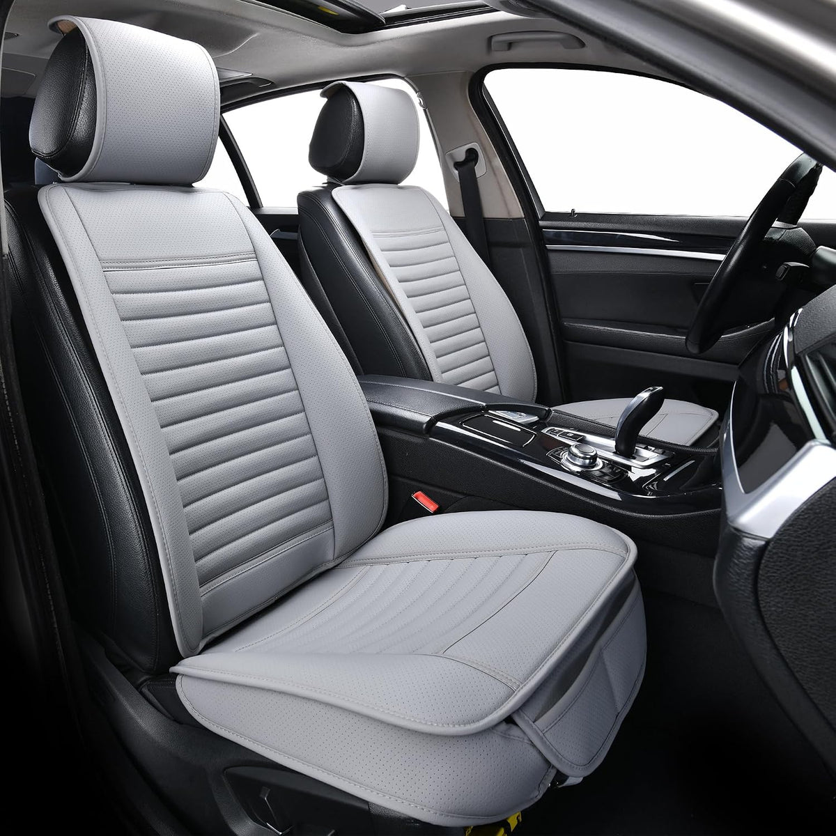 2pc Car Seat Covers, Luxury Car Protectors, Universal Anti-Slip Driver Seat