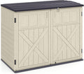 tangkula 20 cu.ft large outdoor storage cabinet w/adjustable, main product view