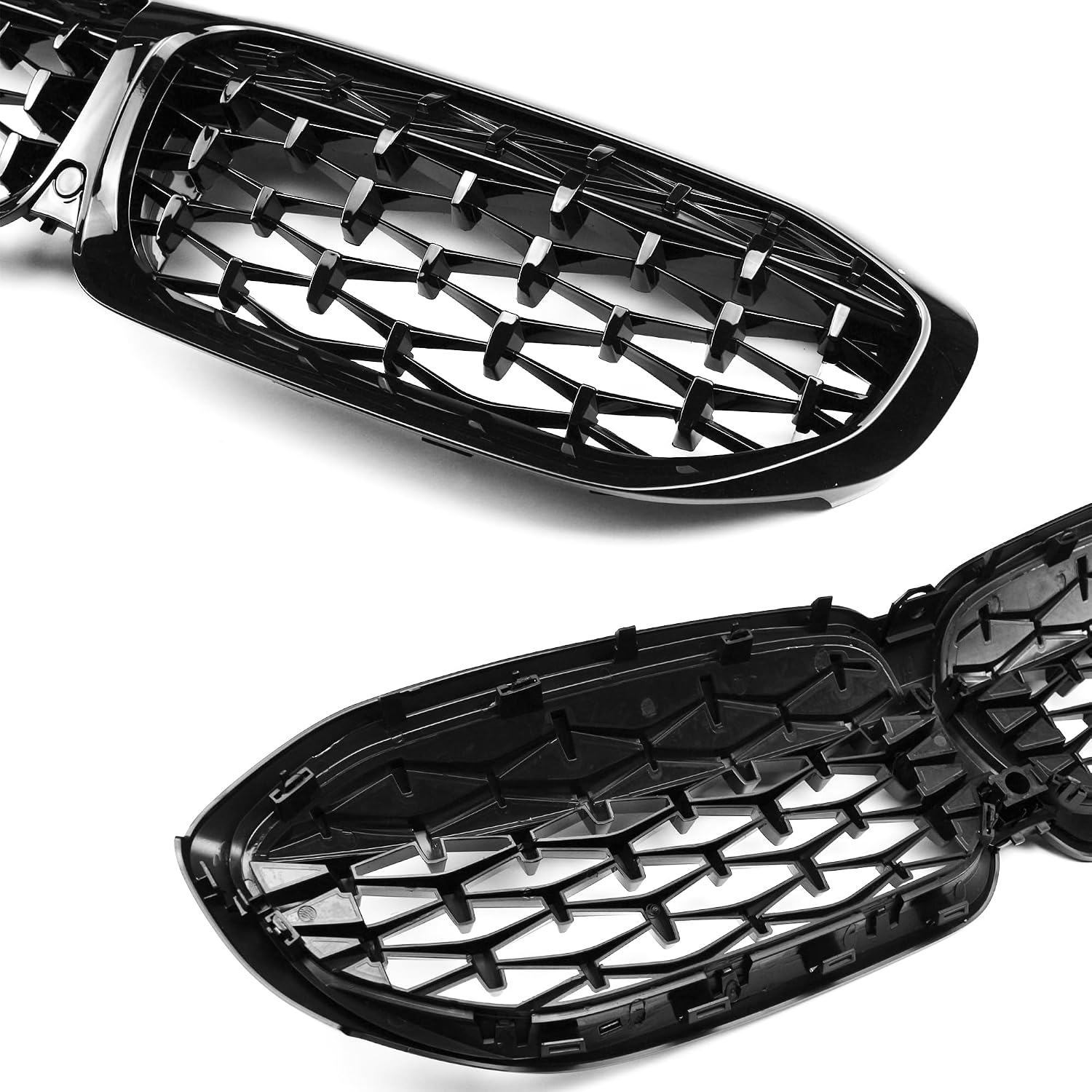 G20 Black Kidney Grill for BMW 2019-2022 3 Series G20 330i 340i | 3 Series G20 316i 318i 320i 328i 330i 335i 340i, Black Grille Black Diamond
