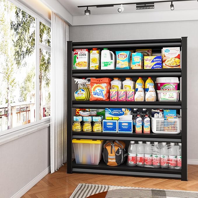 48" W Garage Shelving Heavy Duty，2800LBS Loads Adjustable Garage Storage Shelves - Image 2