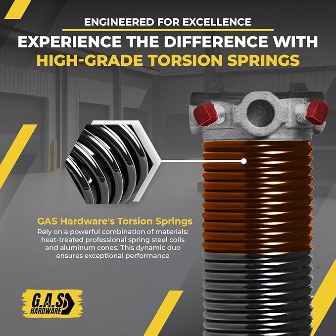 Garage Door Torsion Spring 192x2x24 Torsion Springs - Image 6