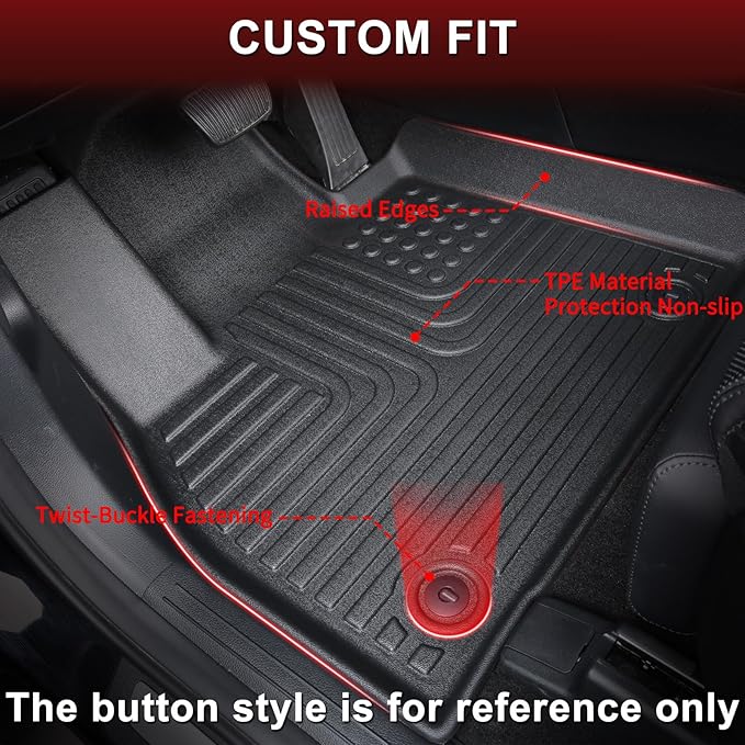 Wayhigh-All Weather Floor Mats & Cargo Liner Set - Image 2