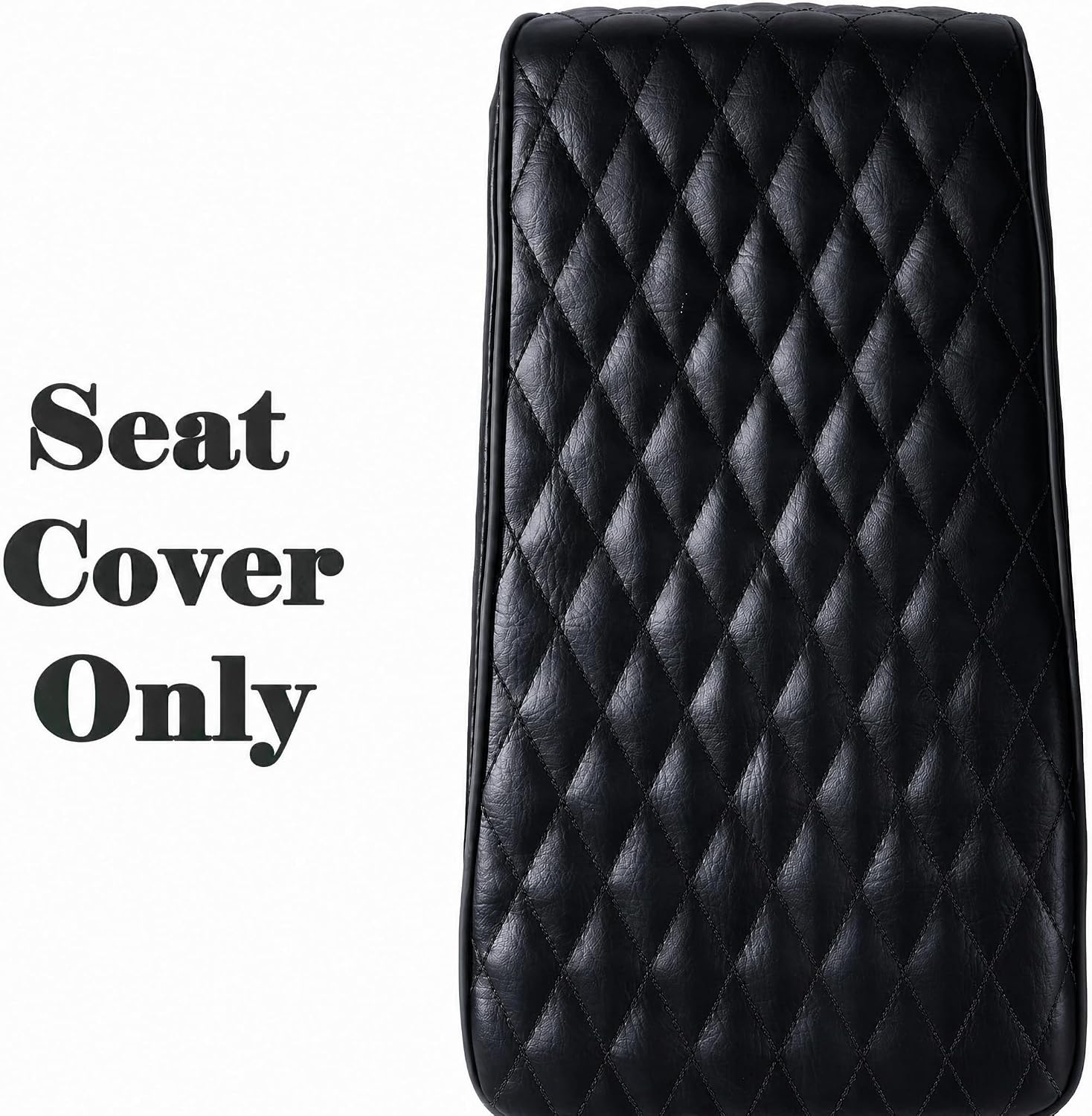 JMCHstore Seat Cover for Coleman ct100u 98cc ct100 100cc Motor ct100 3.0HP Mini Bike Trail Powersports Parts (Black Stitich)