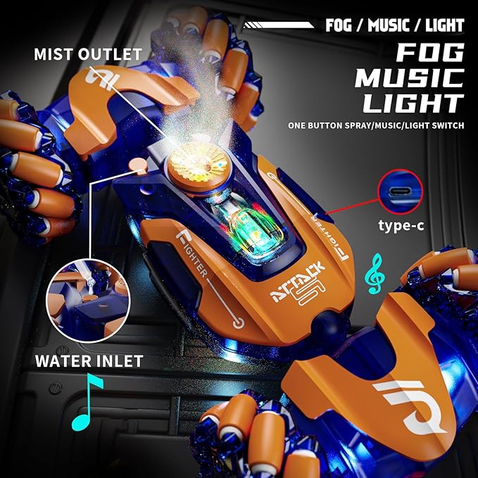 Gesture Sensing RC Stunt Car, Remote Control Car Toys - Image 2