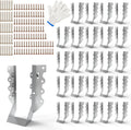 2x6 joist hangers with screws for wood, galvanized, main product view