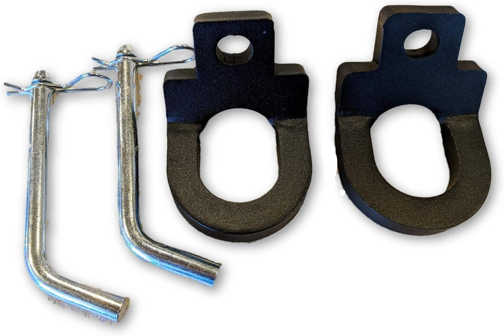 Fifth Wheel Hook Safety Chain Brackets - for Rail System - Gooseneck