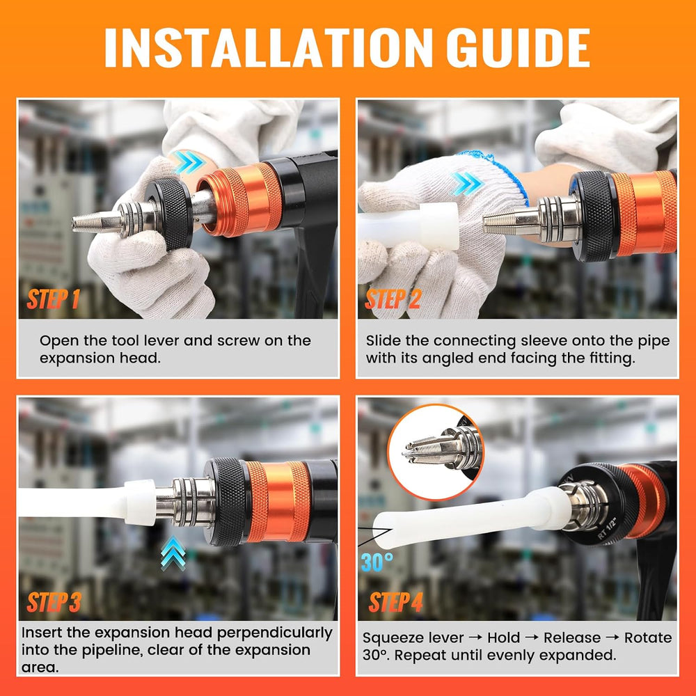 PEX Expansion Tool PEX A Expansion Tool Kit