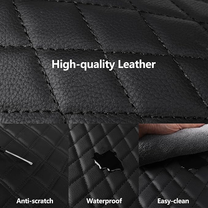 Car Seat Covers, Breathable and Waterproof Seat Covers, Luxury PU Universal Fit - Image 4
