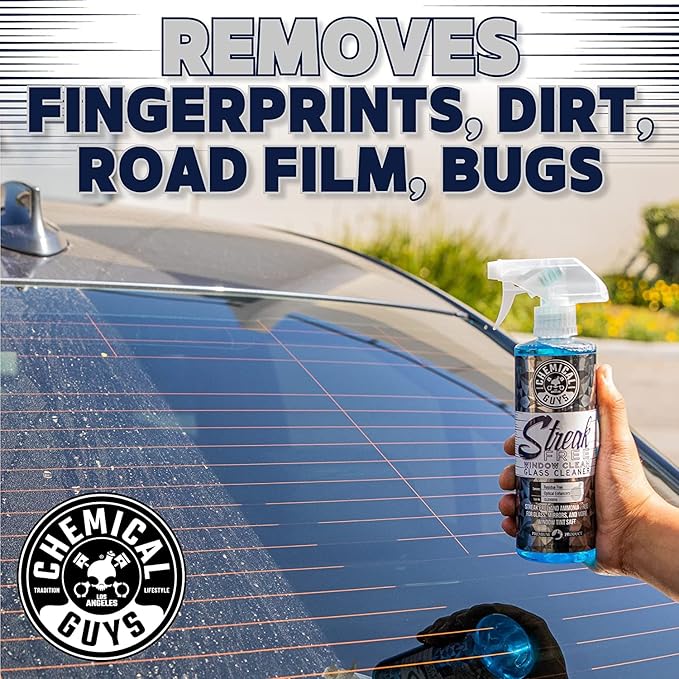 Chemical Guys CLD3001602 Streak Free Glass & Window Cleaner, Ammonia Free & - Image 3