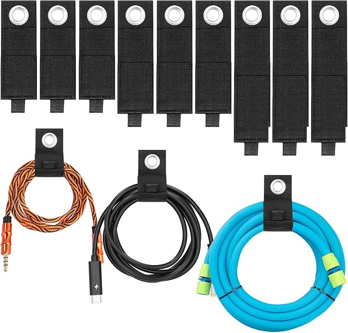 Heavy-Duty Storage Straps，Extension Cord Holder Organizer Variety Pack Holds by Unknown