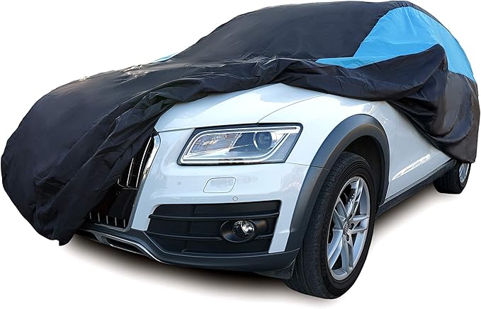 MORNYRAY Waterproof Car Cover All Weather Snowproof UV Protection Windproof by MORNYRAY