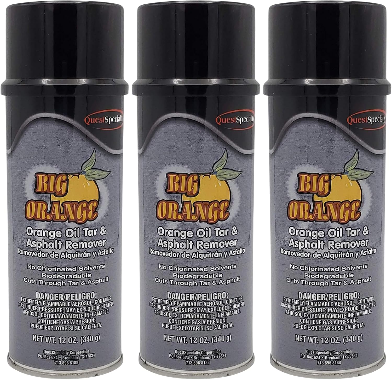 5060 BIG ORANGE Orange Oil Tar & Asphalt Remover (3 Pack)