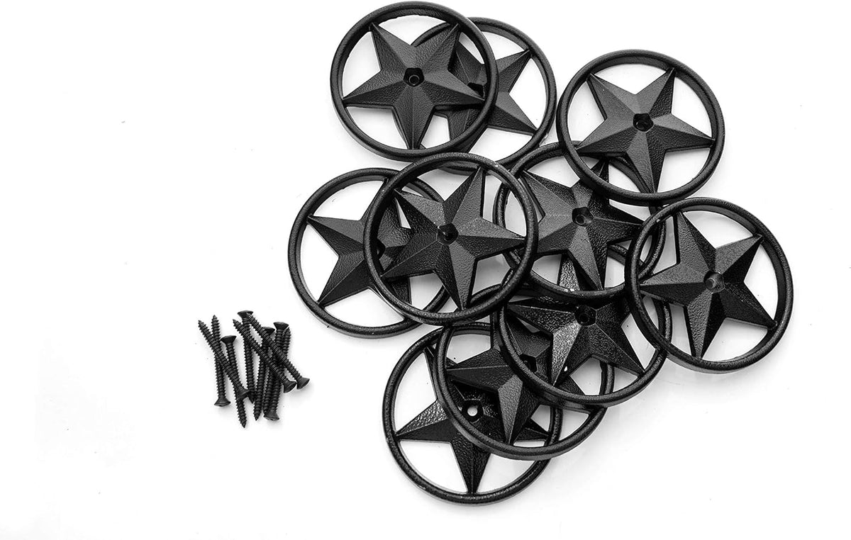 ozco building products 56624 3-3/8-inch decorative metal star, main product view