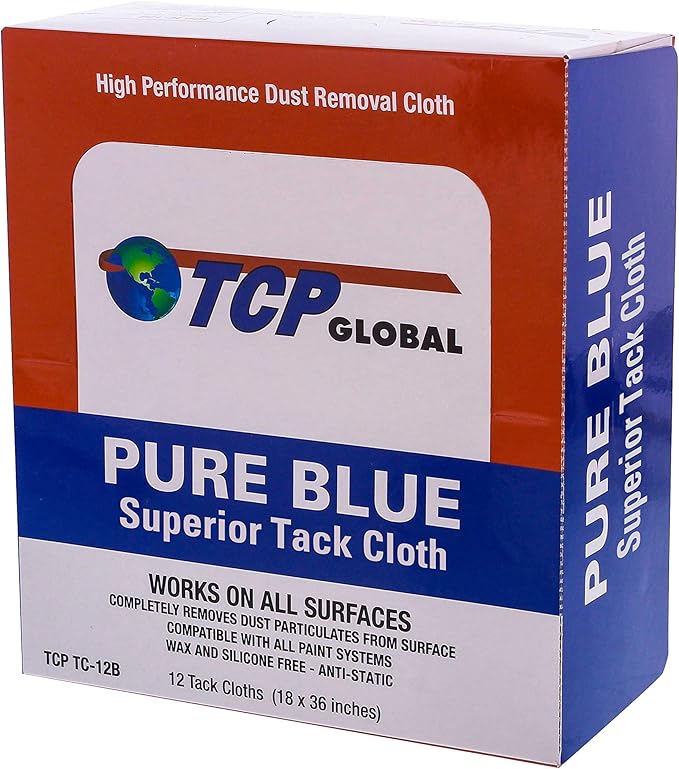 TCP Global Pure Blue Superior Tack Cloth, Automotive & Woodworking, - Image 8