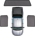 F150 Rear Window Shades 2015-2020, 3PCS Full Coverage Set | Custom Fit, Full Rear Window Coverage, Heat & UV Protection, Privacy & Ventilation
