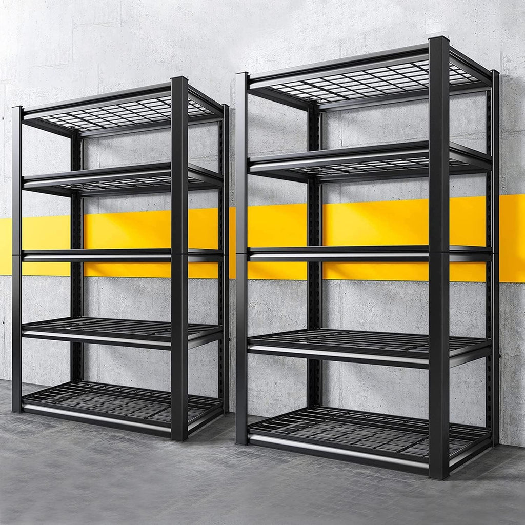 reibii 2 pack garage shelving 3200 lbs load, main product view