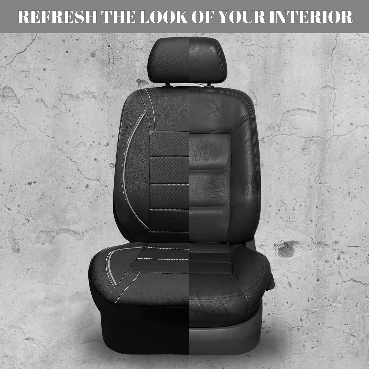 car pass universal reflect piping leather car seat on a desk or shelf