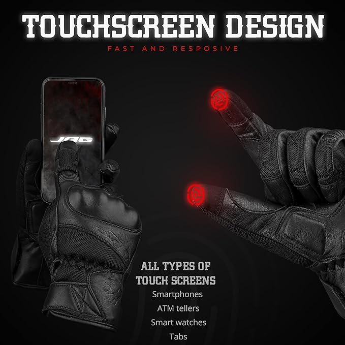 J.A.G. Motorcycle Gloves - Image 2