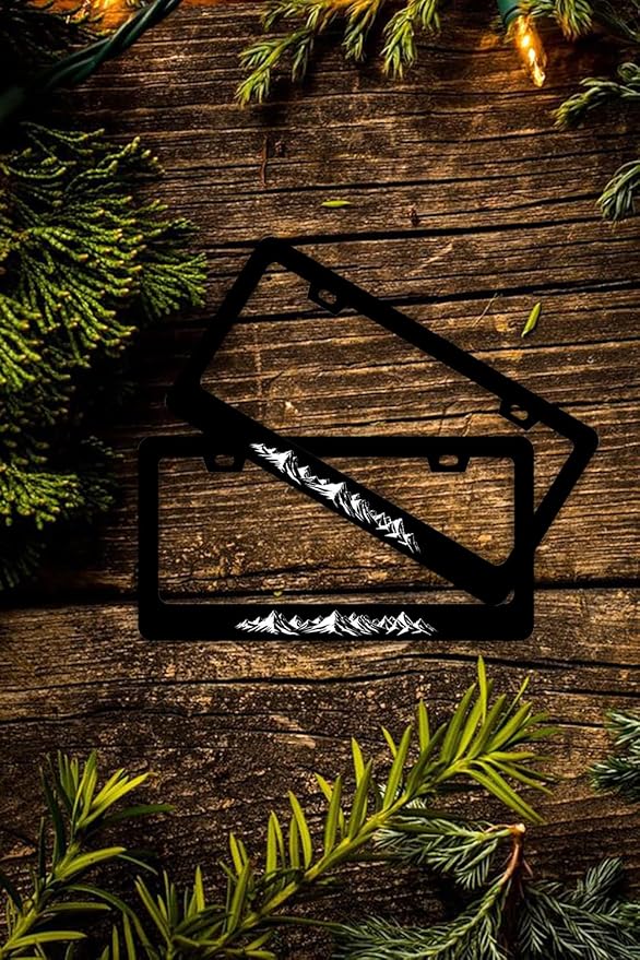 Mountains License Plate Frames - Image 7