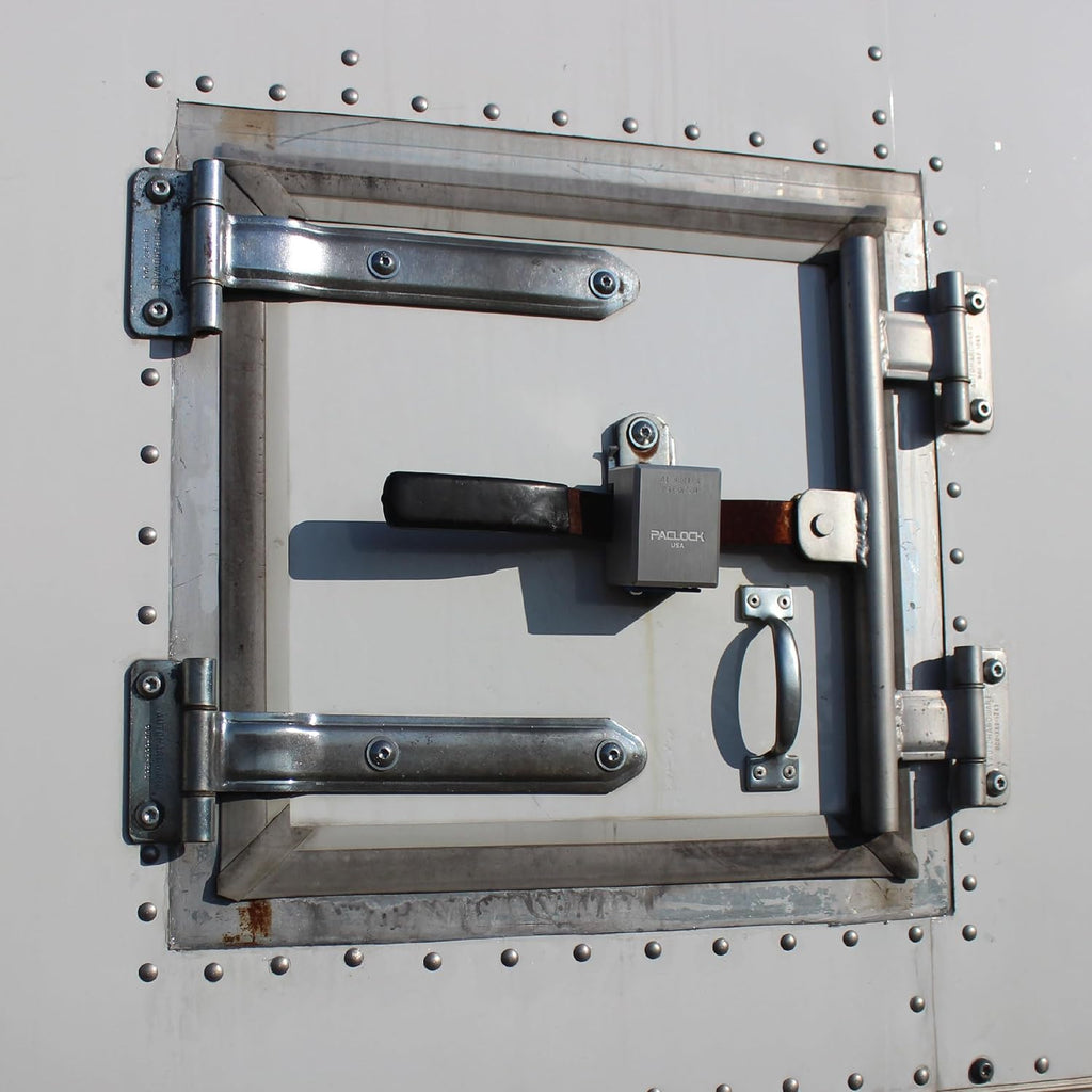 PACLOCK's 81-Series Patented Trailer Door Lock, UCS, High Performance 6-Pin Cylinder, One Lock Keyed to a Number U-Pick! w/ 2 Keys, Blue