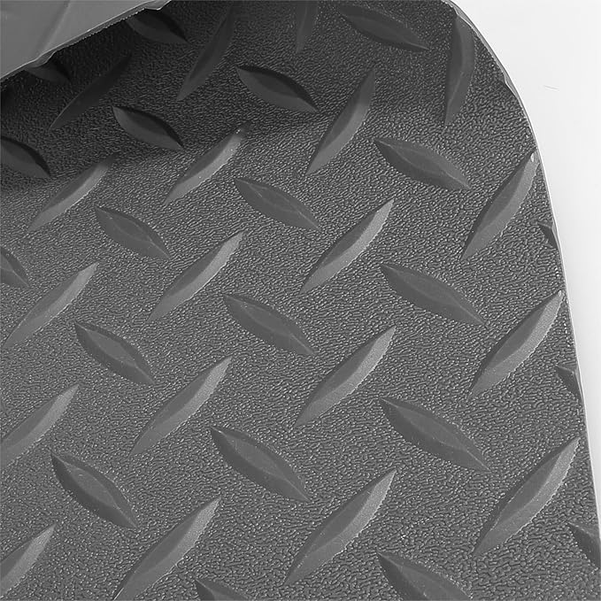 Boshen 7.5Ft x 17Ft Rubber Flooring Mats 1.6mm Diamond Plate Flooring Roll - Image 3