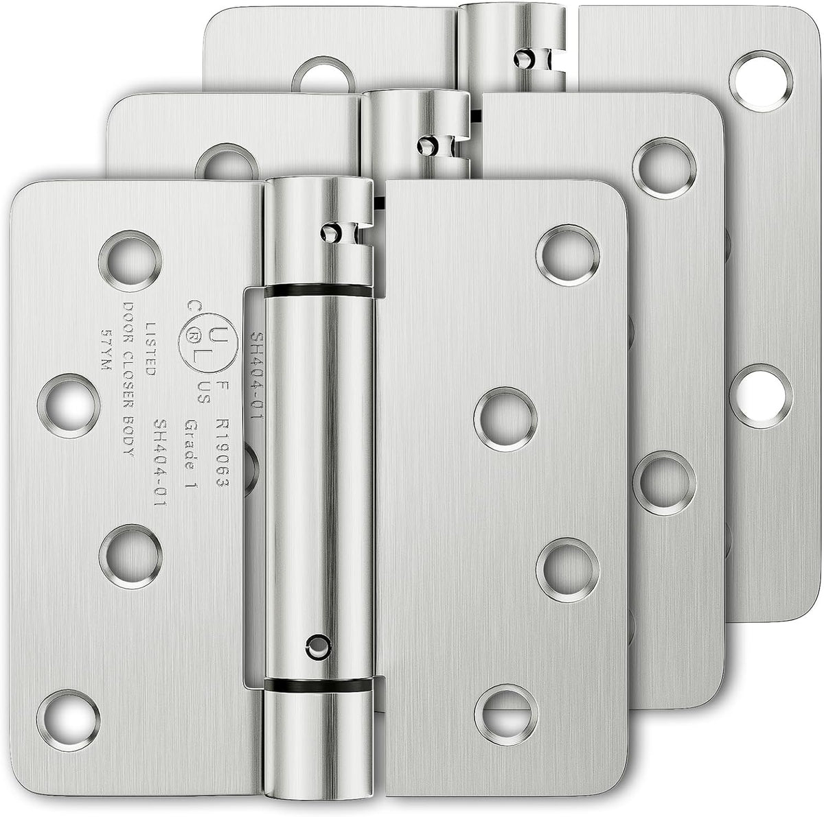 luxbaro 3 pack self closing door hinges 4, main product view