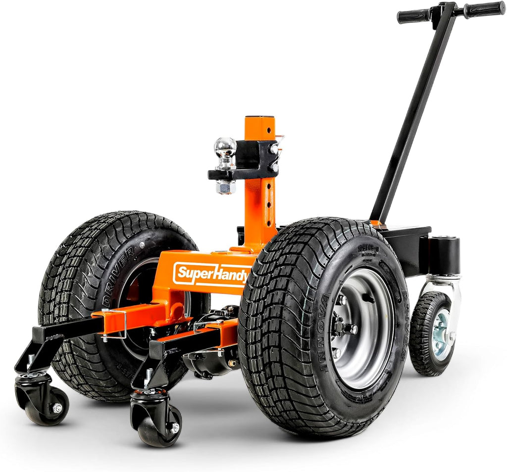 SuperHandy Electric Trailer Dolly – 7500lb, 6 Wheel, 24V 800W Heavy Duty Motor, Reverse/Drive Switch