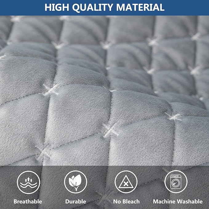 Eismodra Couch Cover, Sectional Couch Covers, Sofa Covers - Image 3