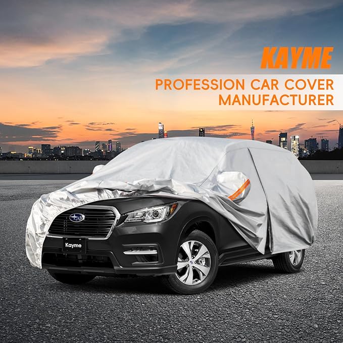 Kayme 6 Layers SUV Car Cover Custom Fit - Image 7